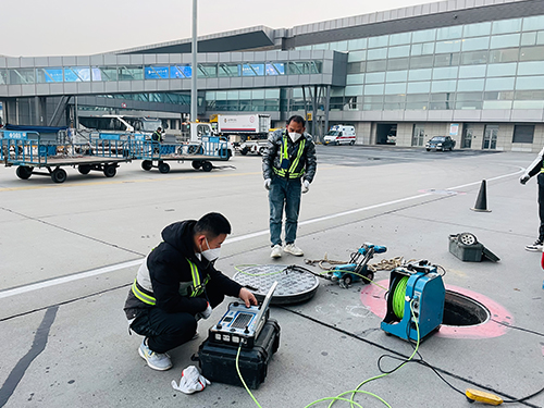 西部机场排水管道检测项目